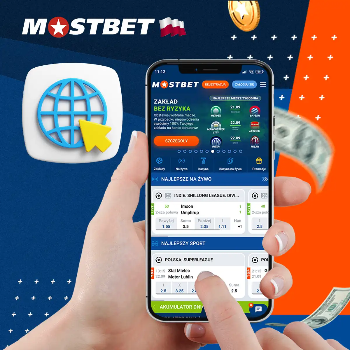 Recenzja wersji mobilnej Mostbet