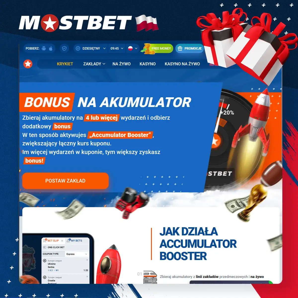 Jak otrzymać bonus Wzmacniacz akumulatora?